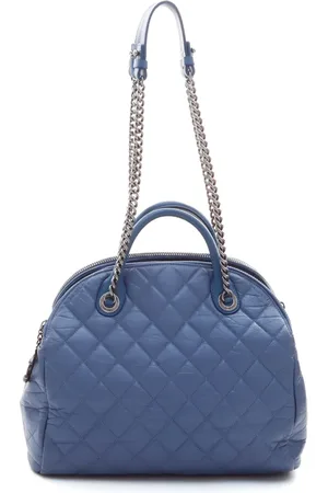 CHANEL Bolso de mano CC con acolchado de rombos 2013