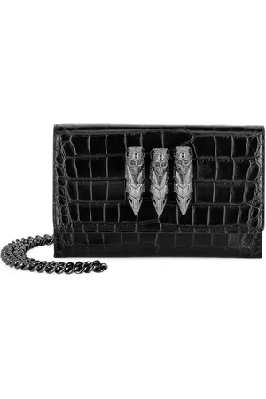 Philipp Plein Bolso de hombro con aplique de calaveras