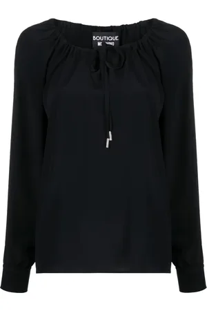 Moschino Blusa con cordones y manga larga