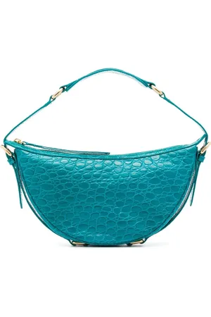 By Far Bolso de hombro con piel de crocodilo en relieve