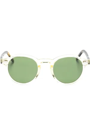 MOSCOT Gafas de sol Miltzen con efecto de carey