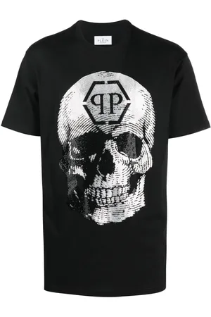 Philipp Plein Camiseta con estampado de calavera SS
