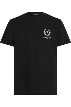 Karl Lagerfeld Camiseta con logo bordado