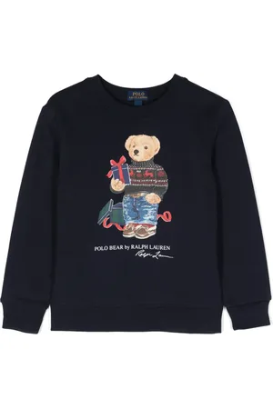 Ralph Lauren Sudadera Polo Bear con cuello redondo
