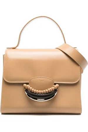 Chloé Bolso shopper Kattie de cuero