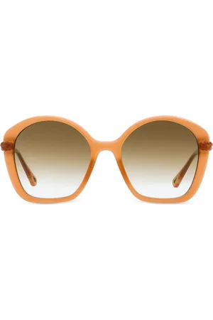Chloé Gafas de sol oversize con detalle trenzado