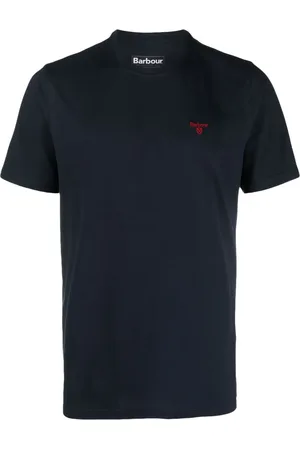 Barbour Camiseta con logo bordado