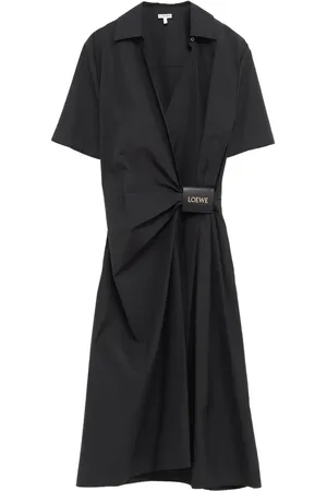 Loewe Vestido midi drapeado