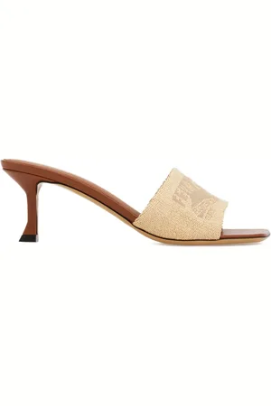 Salvatore Ferragamo Mules Venna con tacón de 55 mm