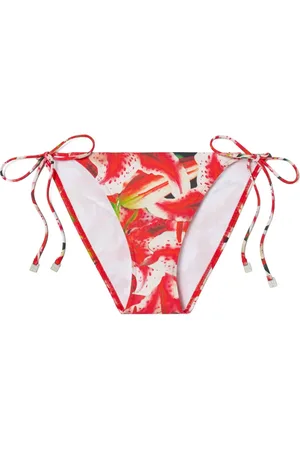 Tory Burch Bragas de bikini con estampado floral