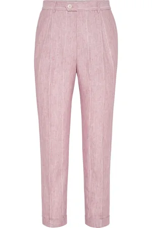 Brunello Cucinelli Pantalones chinos ajustados