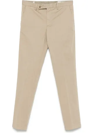 LUIGI BORRELLI NAPOLI Pantalones chinos de algodón
