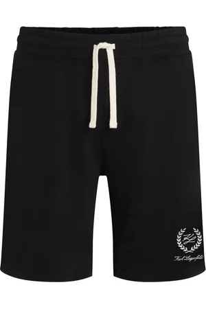 Karl Lagerfeld Bermudas con logo bordado