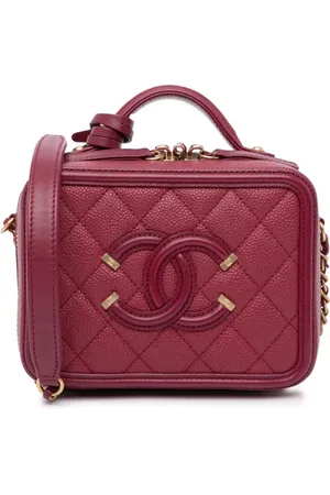 CHANEL Bolso satchel Small Caviar Filigree Vanity Case 2018-2019