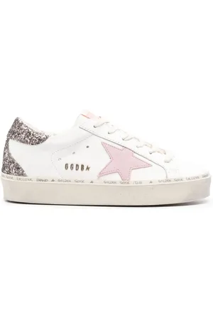 Golden Goose Zapatillas Hi Star con purpurina