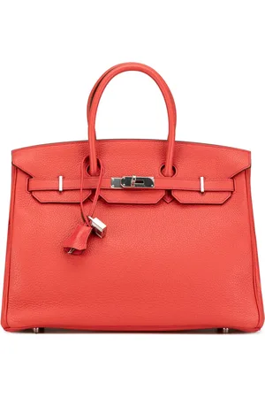 Hermès Bolso de mano Birkin Retourne 35 de piel Clemence 2016