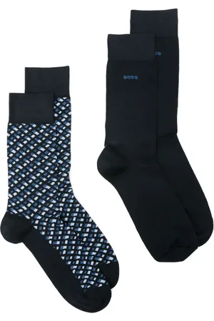 HUGO BOSS Calcetines con motivo en intarsia