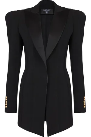 Balmain Blazer con hombros estructurados