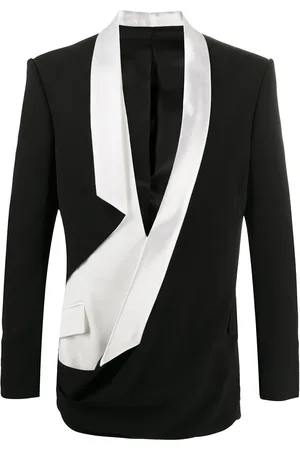 Balmain Blazer de vestir drapeado