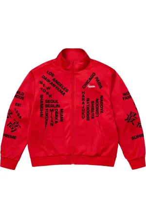 Supreme Chaqueta de chándal Worldwide "SS 25 - Red"