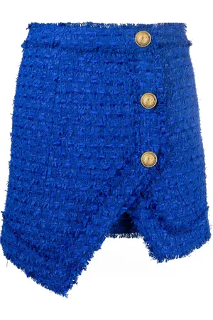 Balmain Minifalda texturizada