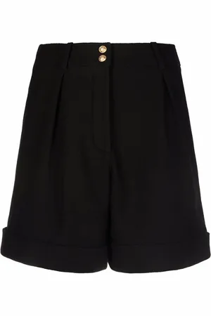 Balmain Pantalones cortos de vestir de talle alto