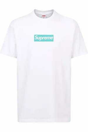 Supreme Camiseta con logo de x Tiffany & Co.