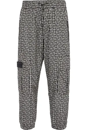 Balmain Pantalones de chándal con monograma