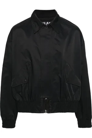 VERSACE Chaqueta bomber con parche del logo