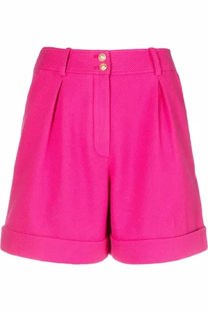 Balmain Pantalones cortos de vestir de talle alto