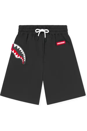 Sprayground Pantalones cortos signature con dientes de tiburón estampados