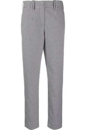 Balmain Pantalones con motivo pied de poule