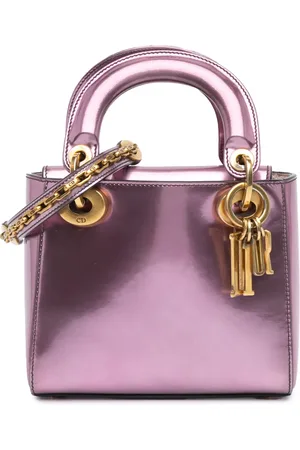 Dior Bolso satchel Patent Lady Dior mini 2018