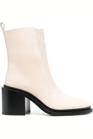 Jil Sander Botas con tacón grueso