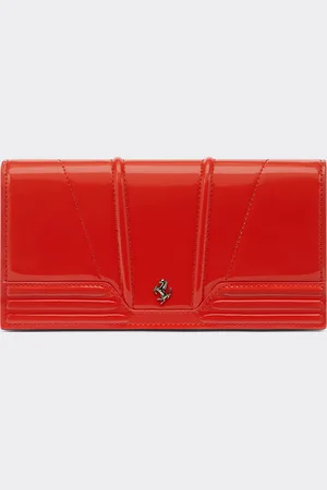 FERRARI Cartera continental de charol