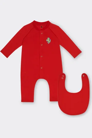 FERRARI Conjunto para recién nacido con Cavallino Rampante