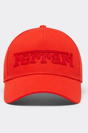 FERRARI Gorra de béisbol con logotipo bordado