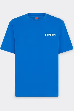 FERRARI Camiseta de algodón con logotipo