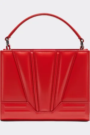 FERRARI GT micro brushed leather tote bag