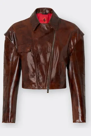 FERRARI Biker en piel de brezo