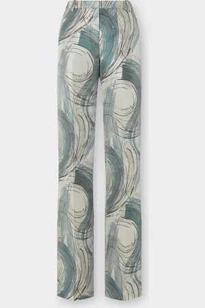 FERRARI Pantalón de jacquard con dibujo cepillado