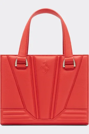 FERRARI GT Bag mini tote de piel martillada