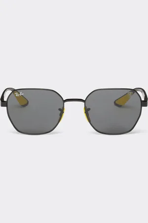 FERRARI Gafas de sol Ray-Ban para la Scuderia 0RB3794M en metal con lentes grises