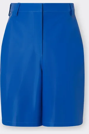FERRARI Pantalón corto de piel líquida