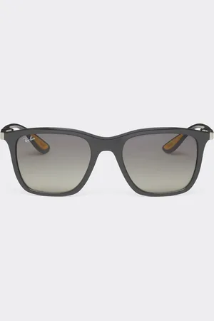 FERRARI Gafas de sol Ray-Ban para la Scuderia 0RB4433M grises con lentes grises degradadas