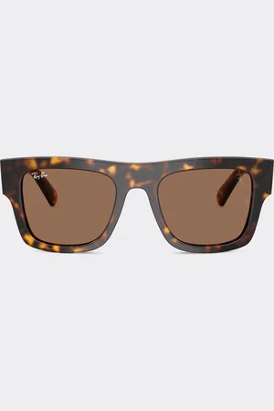 FERRARI Ray-Ban for Scuderia RB2217M en acetato color habana con lentes marrón oscuro