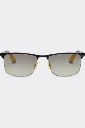 FERRARI Ray-Ban para la Scuderia RB3726MF grises y con lentes en gris degradado