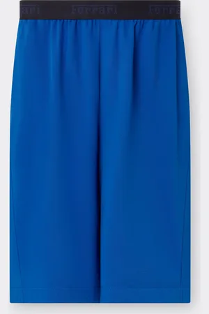 FERRARI Pantalón corto de gabardina de algodón