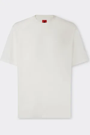 FERRARI Camiseta de algodón con logotipo