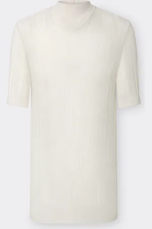 FERRARI Camiseta de cuello alto en tejido Q-CYCLE® perforado